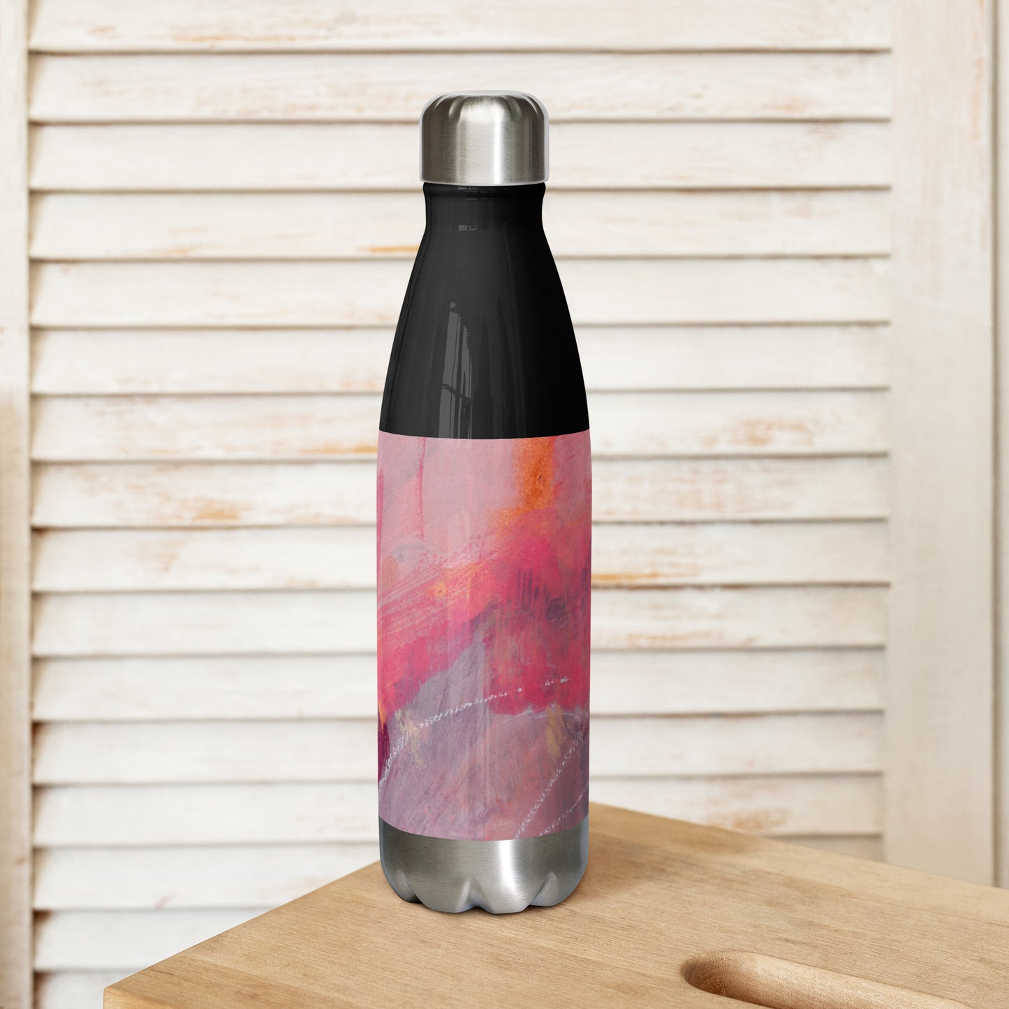 Stainless steel water bottle