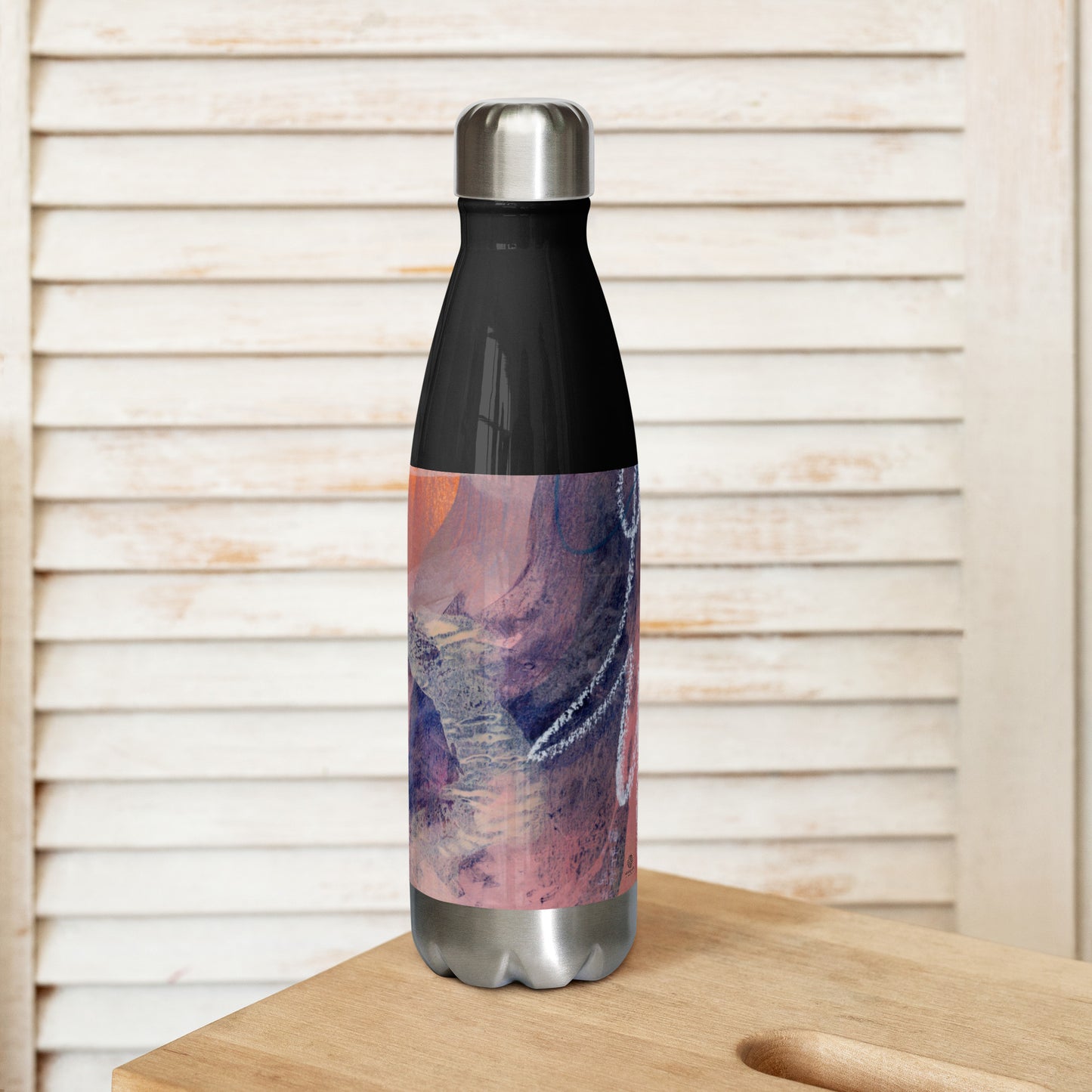 Stainless steel water bottle
